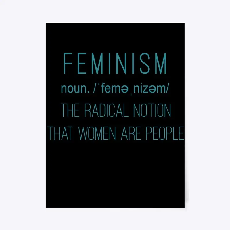 FEMINISM-It's a noun Tees & Accessories